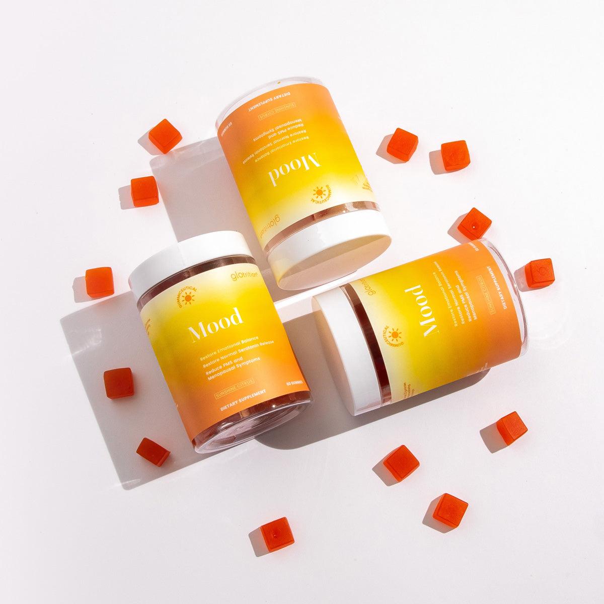 Mood supplement benefits – supports serotonin, reduces PMS irritability and hot-flashes